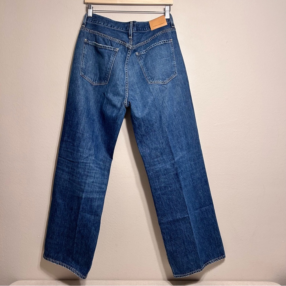Citizens of Humanity Annina Premium Vintage Hi-Rise Button Fly Wide Leg Jean 32 - Picture 3 of 13